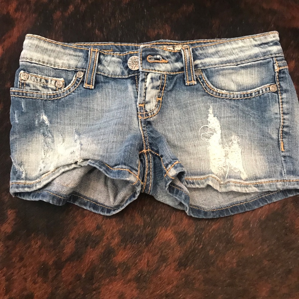 BKE “Stella” denim shorts